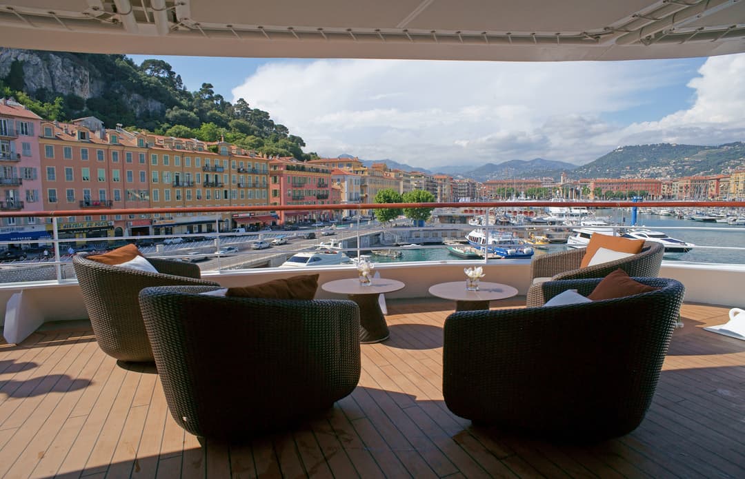 Ponant Le Boreal Exterior Open Air Bar 