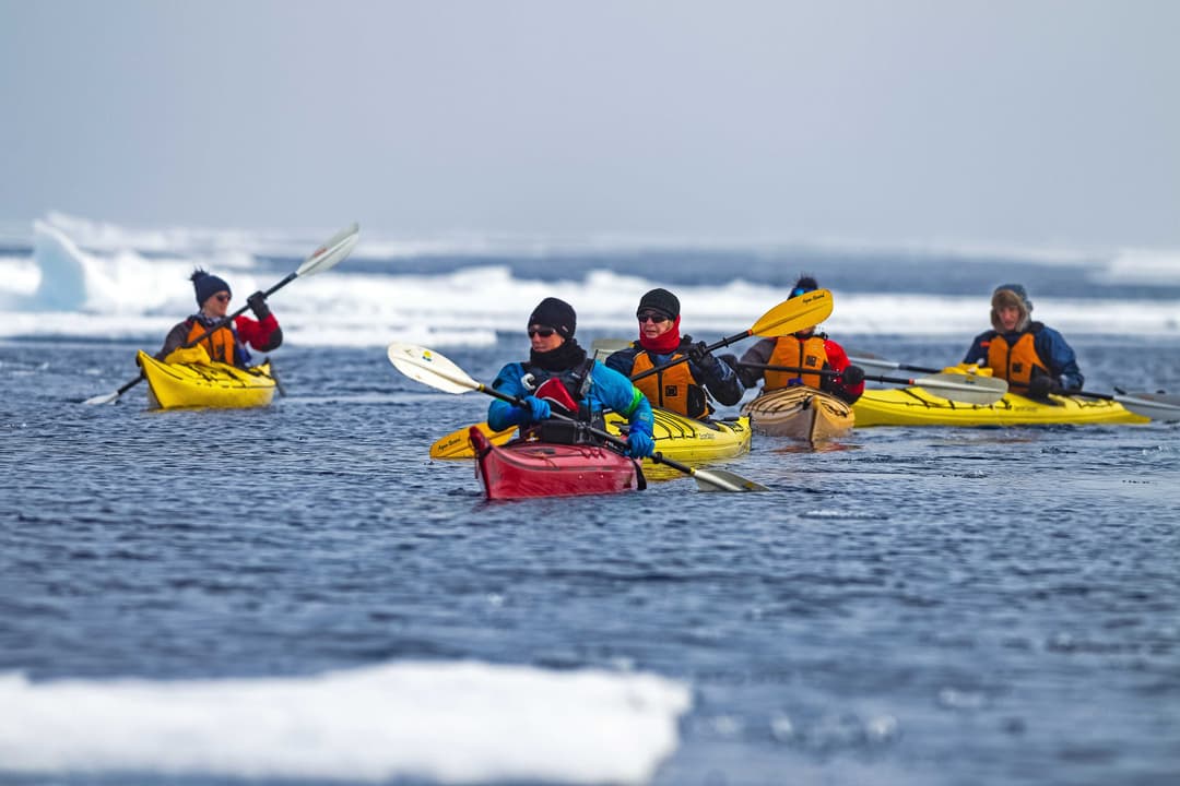 Quark Expeditions Sea Kayaking Nickysouness Arctic; Ocean Adventurer; Norway; Svalbald; Kayaking 1623