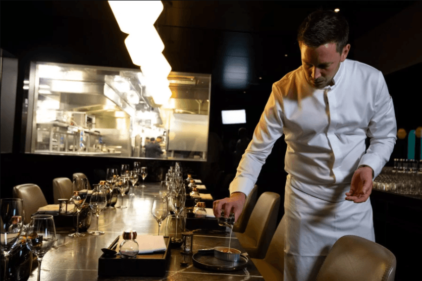 Scenic Ocean Cruises Scenic Eclipse Yacht Club Chef's Table @ Elements