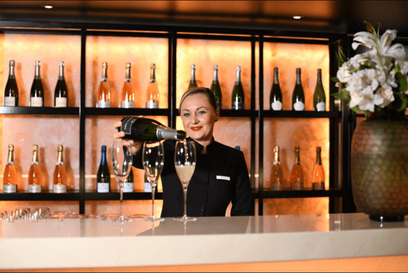 Scenic Ocean Cruises Scenic Eclipse Lumiere Champagne Bar