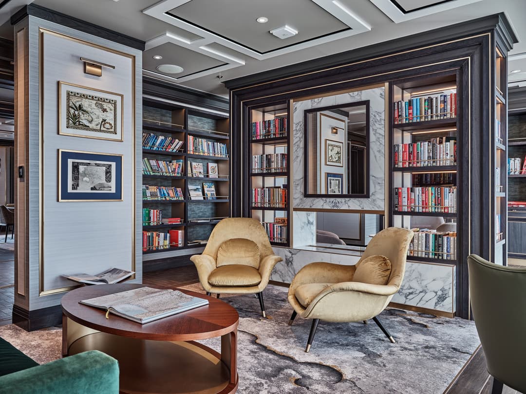Silversea Silver Endeavour Library 0