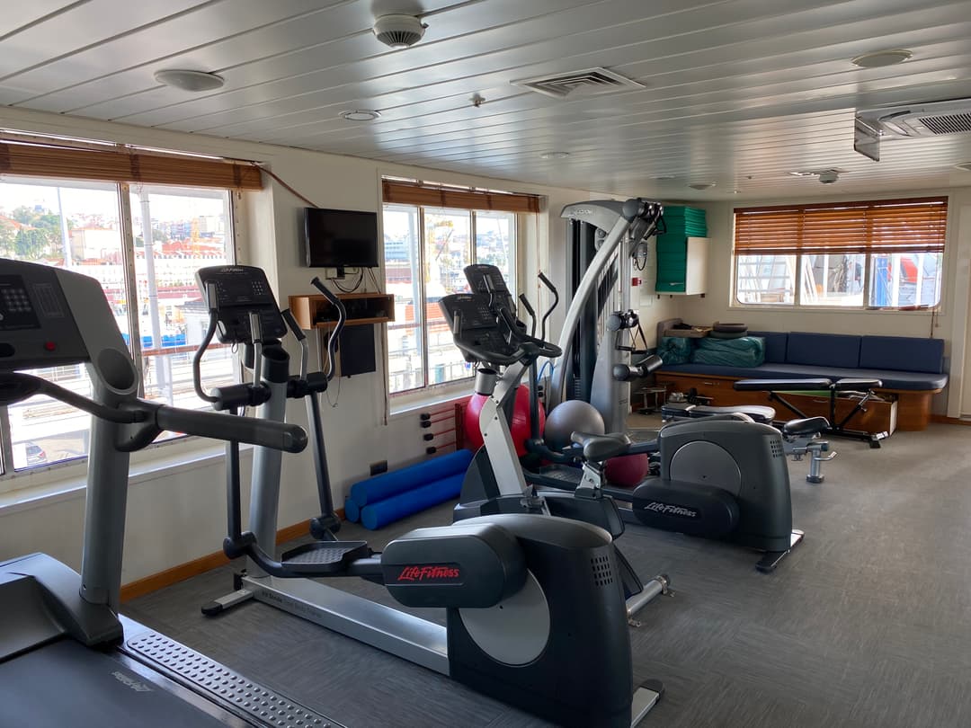 Polar Latitudes, MS Seaventure Gym.jpeg