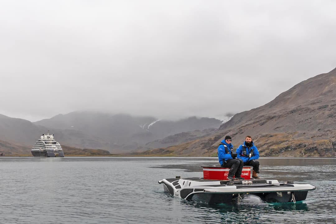 Scenic Eclipse, Maiden Dive Stromness, South Georgia, Scenic Neptune 1