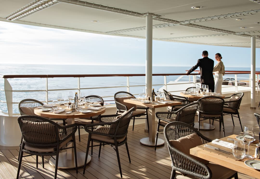 Ponant Le Bougainville Restaurant 2, ©Ponant, Credit. Nicolas Matheus