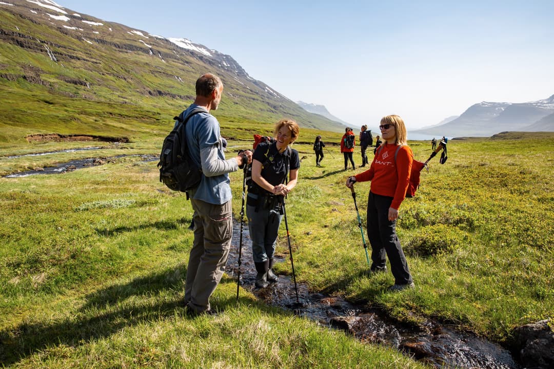 Ae Expeditions Hiking At Seydisfjörður, Iceland, Pia Harboure 1