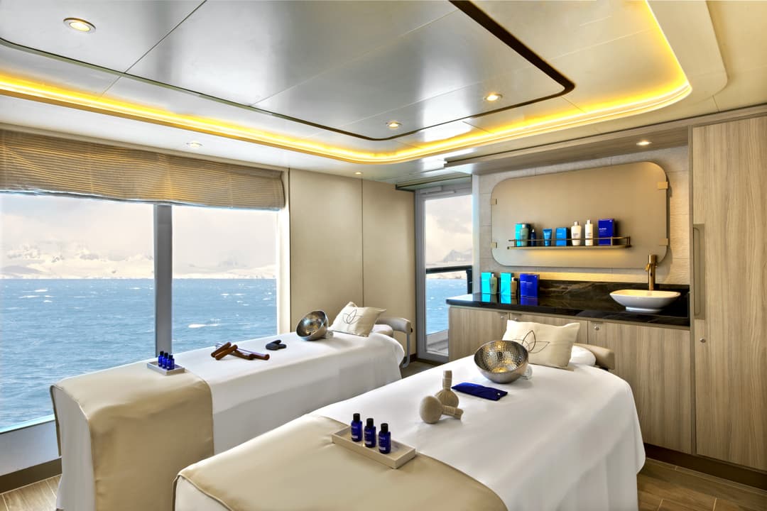 Seabourn Venture Spa Treatment Room, Credit. Eric Laignel