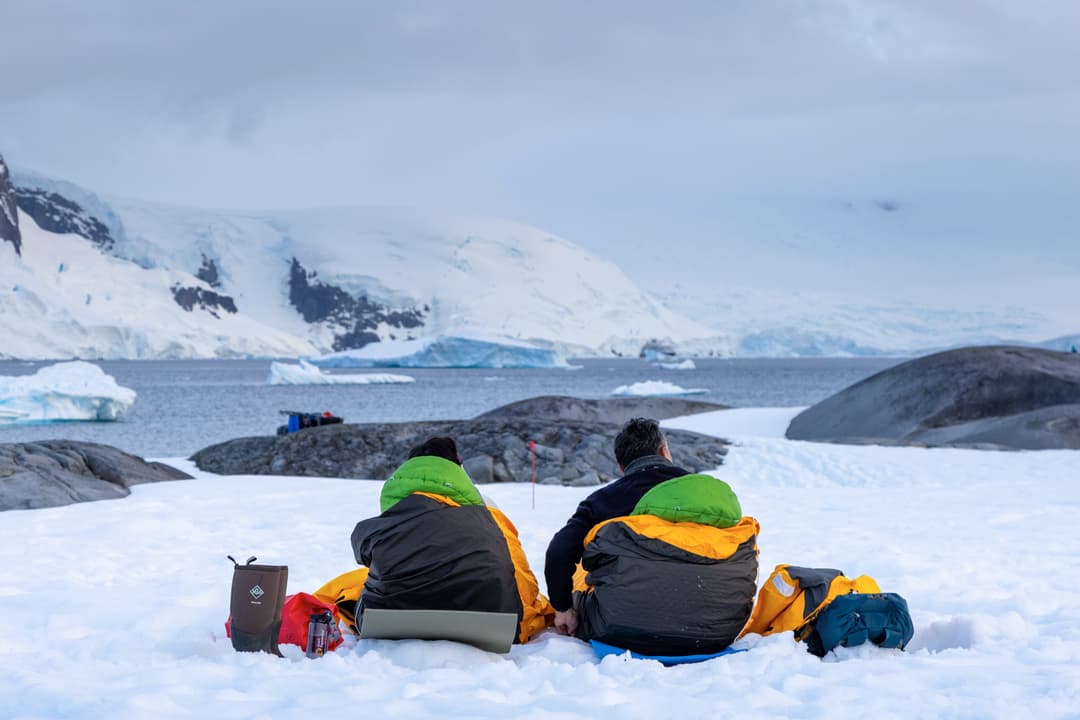 Quark Expeditions, Antarctica Camping 2 ©Michelle Sole