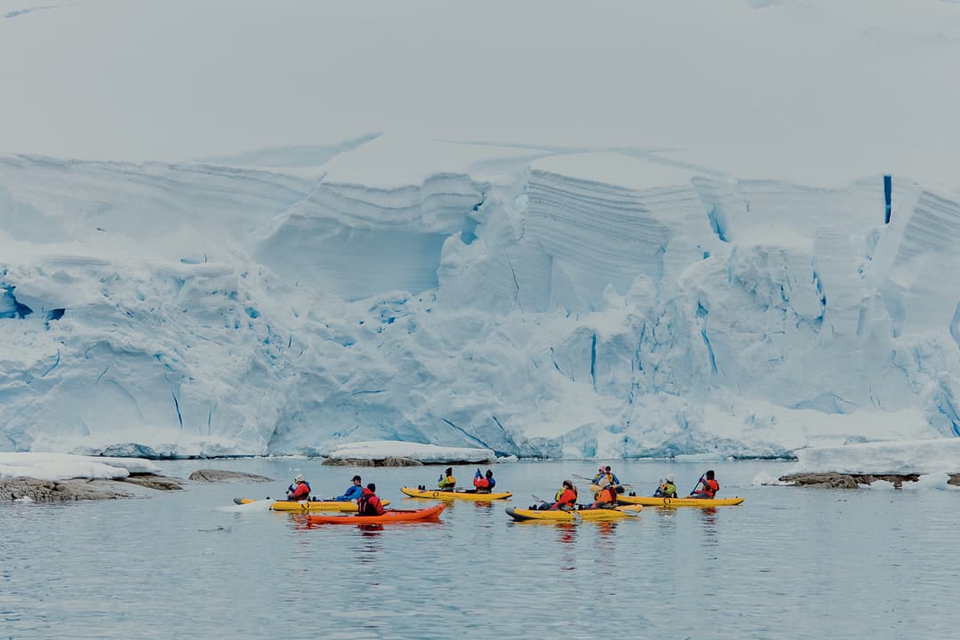 Quark Expeditions, Sea Kayaking In Antarctica 3 ©Gajan Balan
