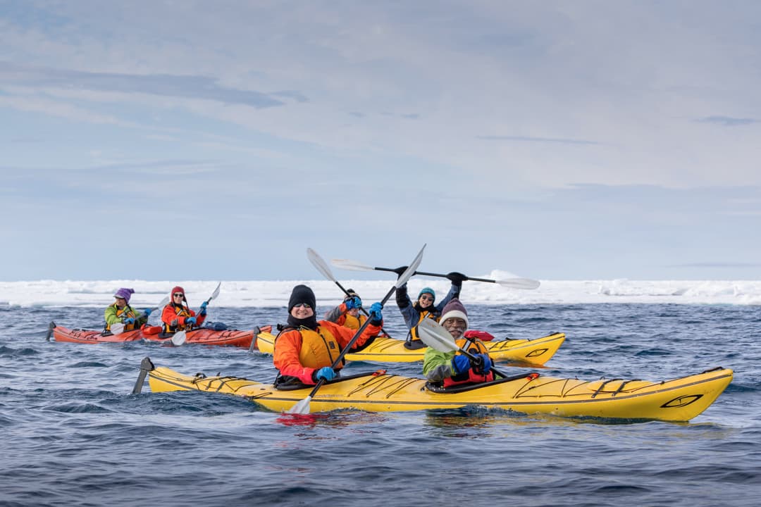 Quark Expeditions, Sea Kayaking In Antarctica 6 ©Michelle Sole