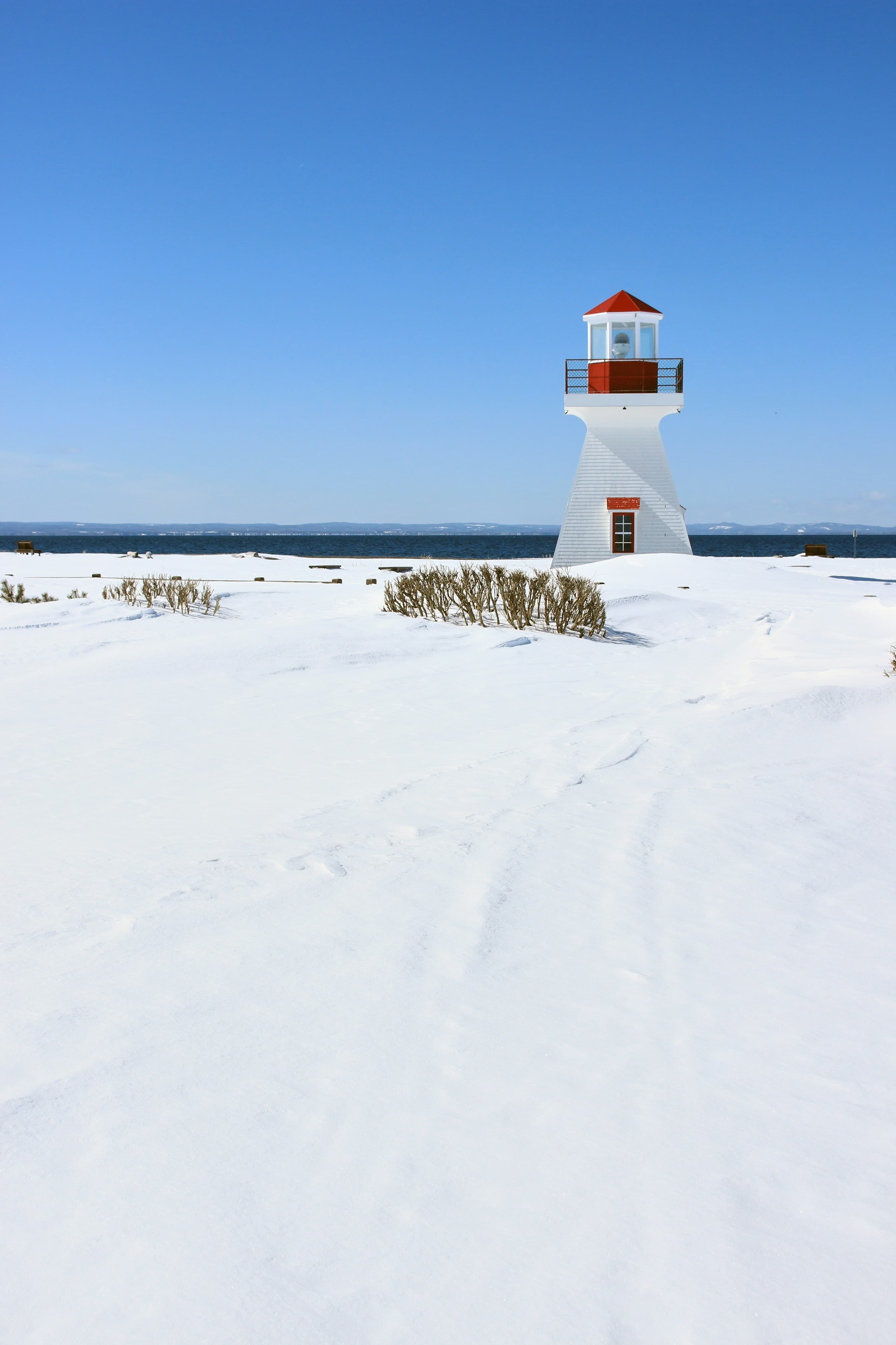 The St. Lawrence River in the Heart of the Boreal Winter