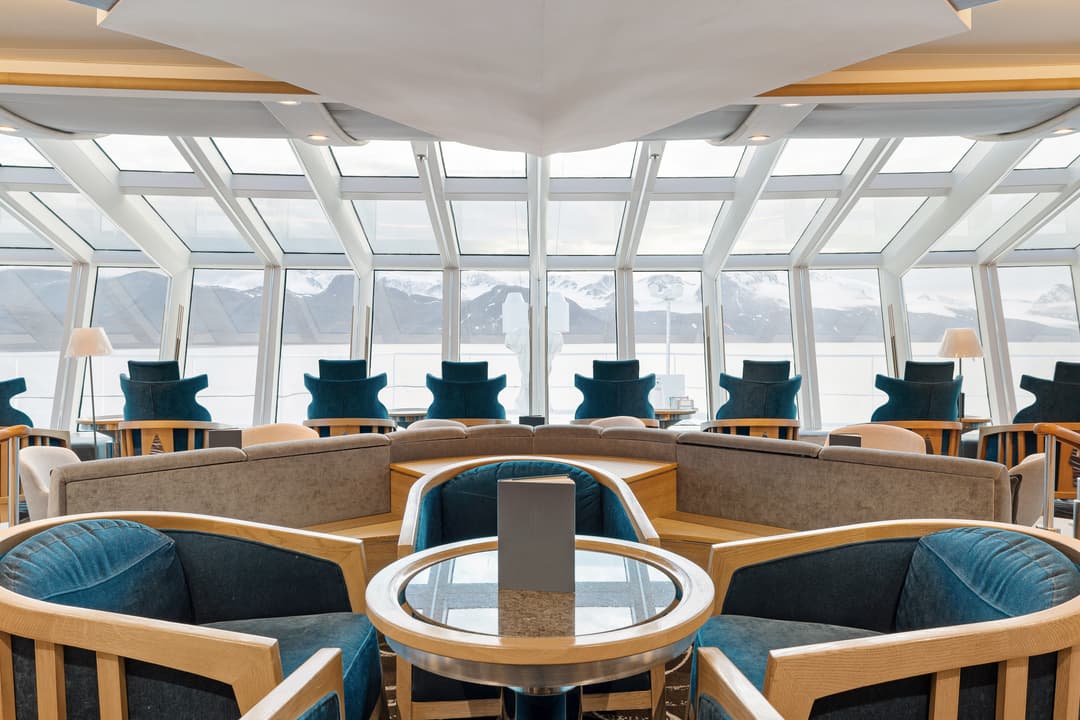 Hx Hurtigruten Expeditions Ms Fram Explorer Lounge & Bar 8 ©Espen Mills