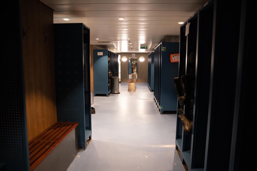 Adventure Canada Ocean Victory Mudroom ©Adventure Canada