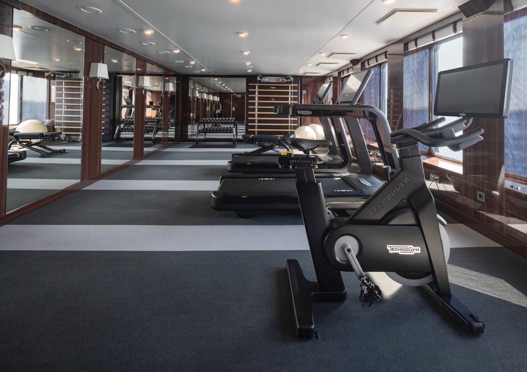 Atlas Ocean Voyages World Navigator Fitness Studio ©Atlas Ocean Voyages
