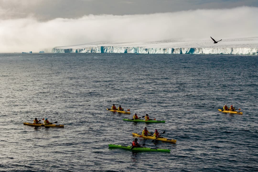 Swan Hellenic Kayaks ©Adam Laister