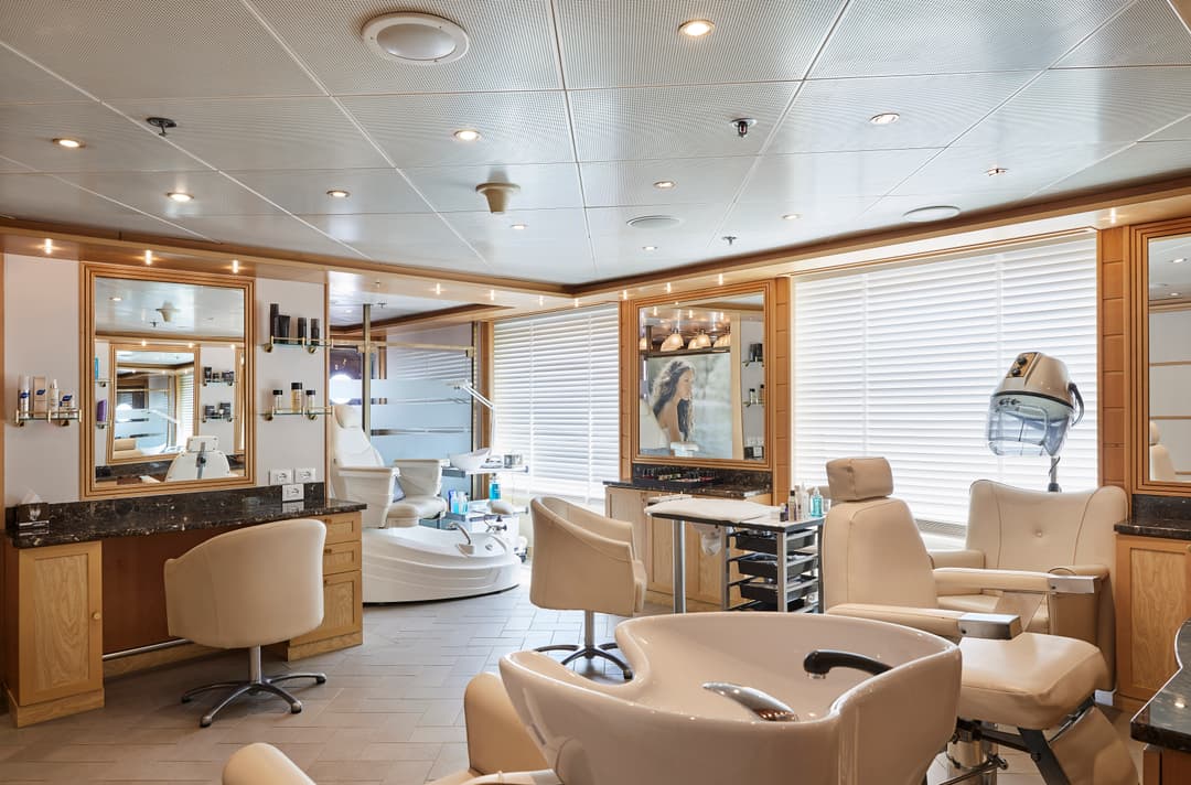 Silversea Cruises Silver Cloud Zagara Spa Beauty Salon ©Silversea Cruises Ltd
