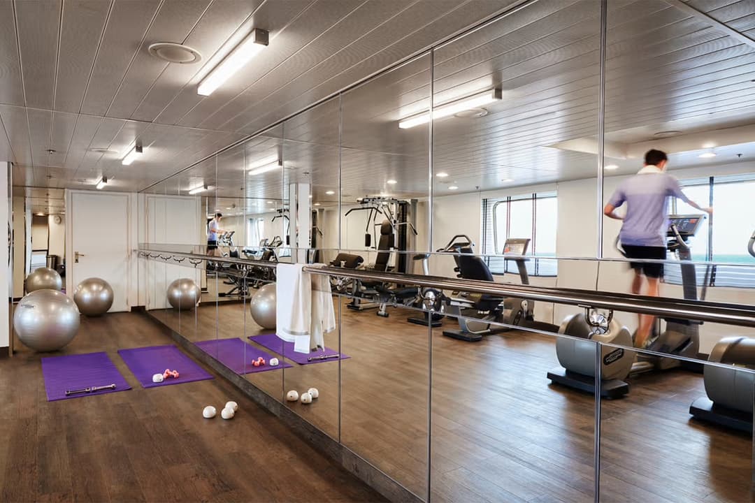 Silversea Cruises Silver Cloud Fitness Centre ©Silversea Cruises Ltd