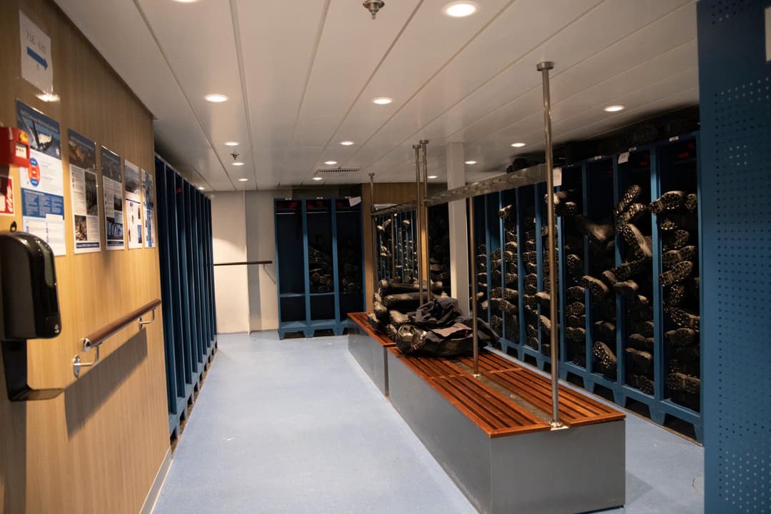 Polar Latitudes Expeditions Ocean Victory Mudroom