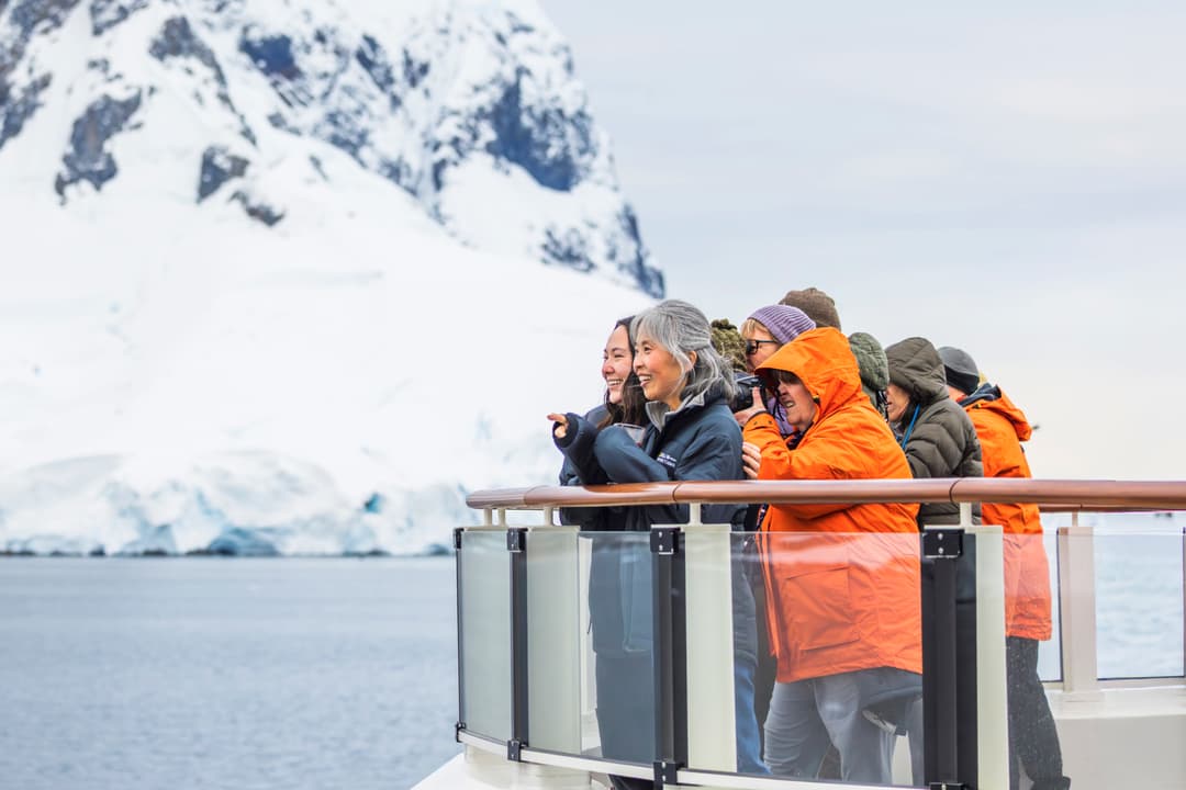 Ng Le Ng Endurance Exterior On Observation Deck ©Andrew Peacock & Lindblad Expeditions