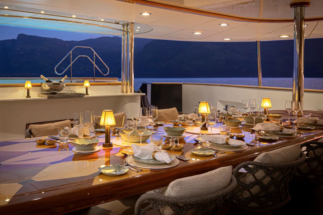 Aqua Lares Shaded Dining Area ©Aqua Expeditions 1