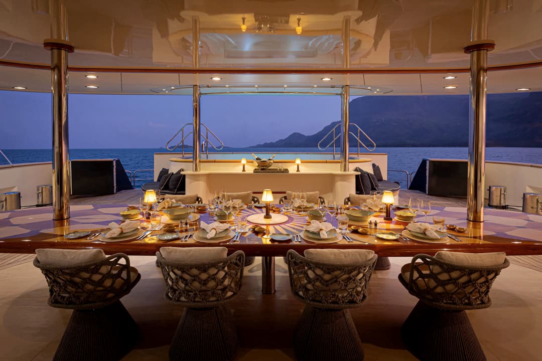 Aqua Lares Shaded Dining Area ©Aqua Expeditions 6