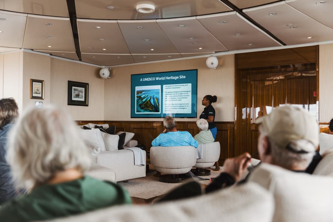 Aqua Lares Onboard Presentation ©Aqua Expeditions 3