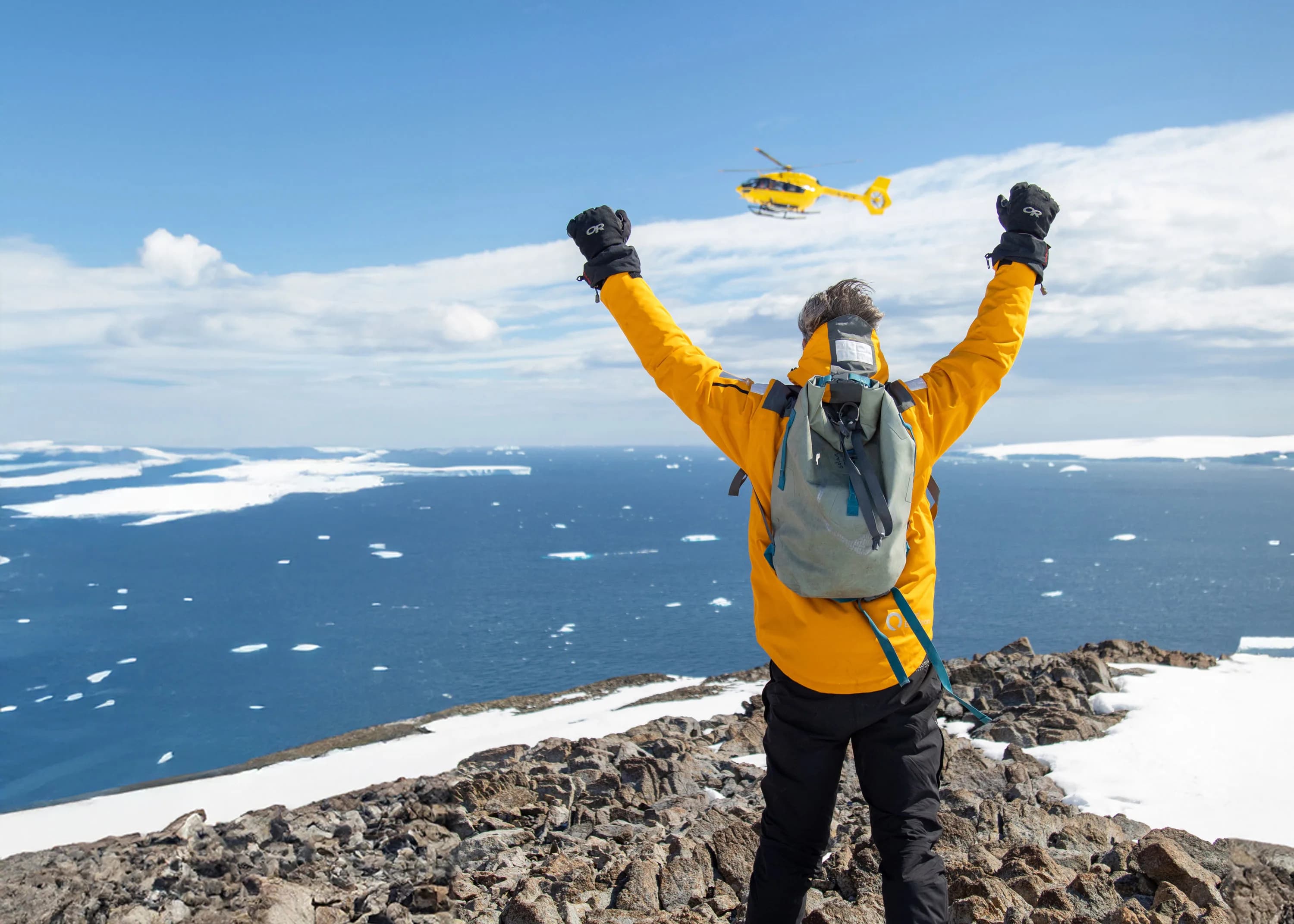Antarctica By Helicopter: Icebergs, Mountains and Remote Lands